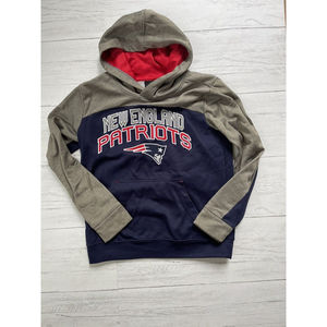 NFL Team Patriots Hoodie Sz Medium (10/12)  New England Sweatshirt